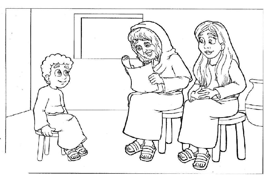 Sekolah Minggu Ceria: Timotius, Lois dan Eunike