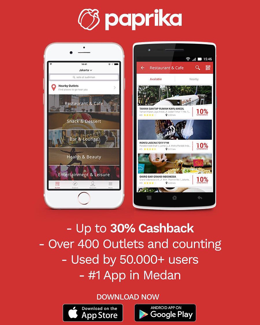 PAPRIKA App Cash Back Application