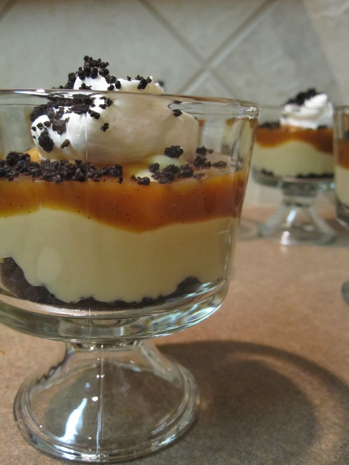 taylor made... Salted Caramel Pudding Parfaits