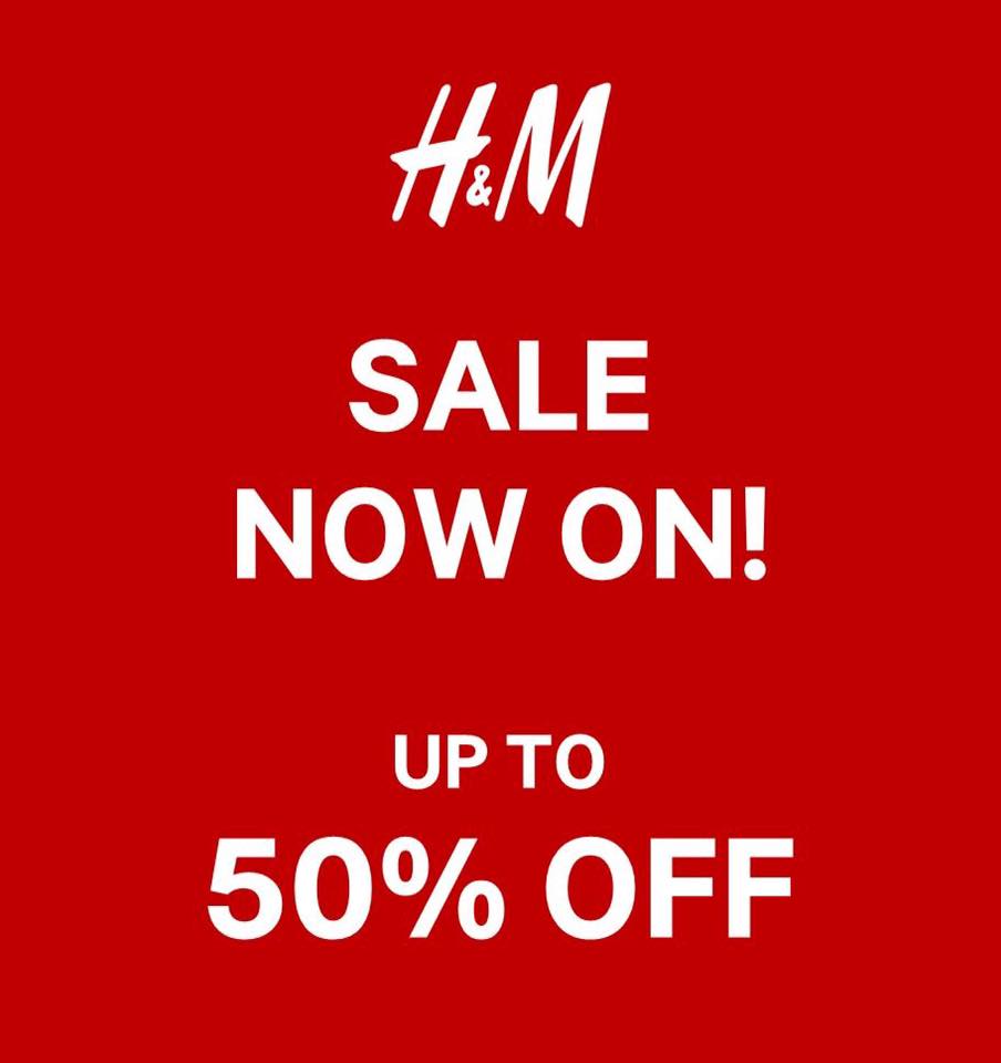 Manila Shopper H&M Summer SALE MarApr 2017