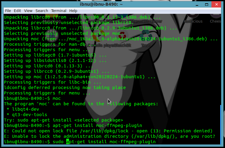Lock open permission denied. Lock open permission denied