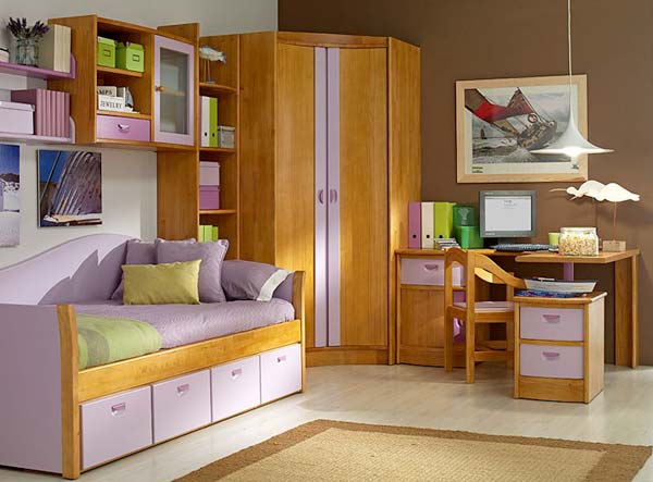 Decoracion Actual de moda: Muebles modulares para el dormitorio infantil