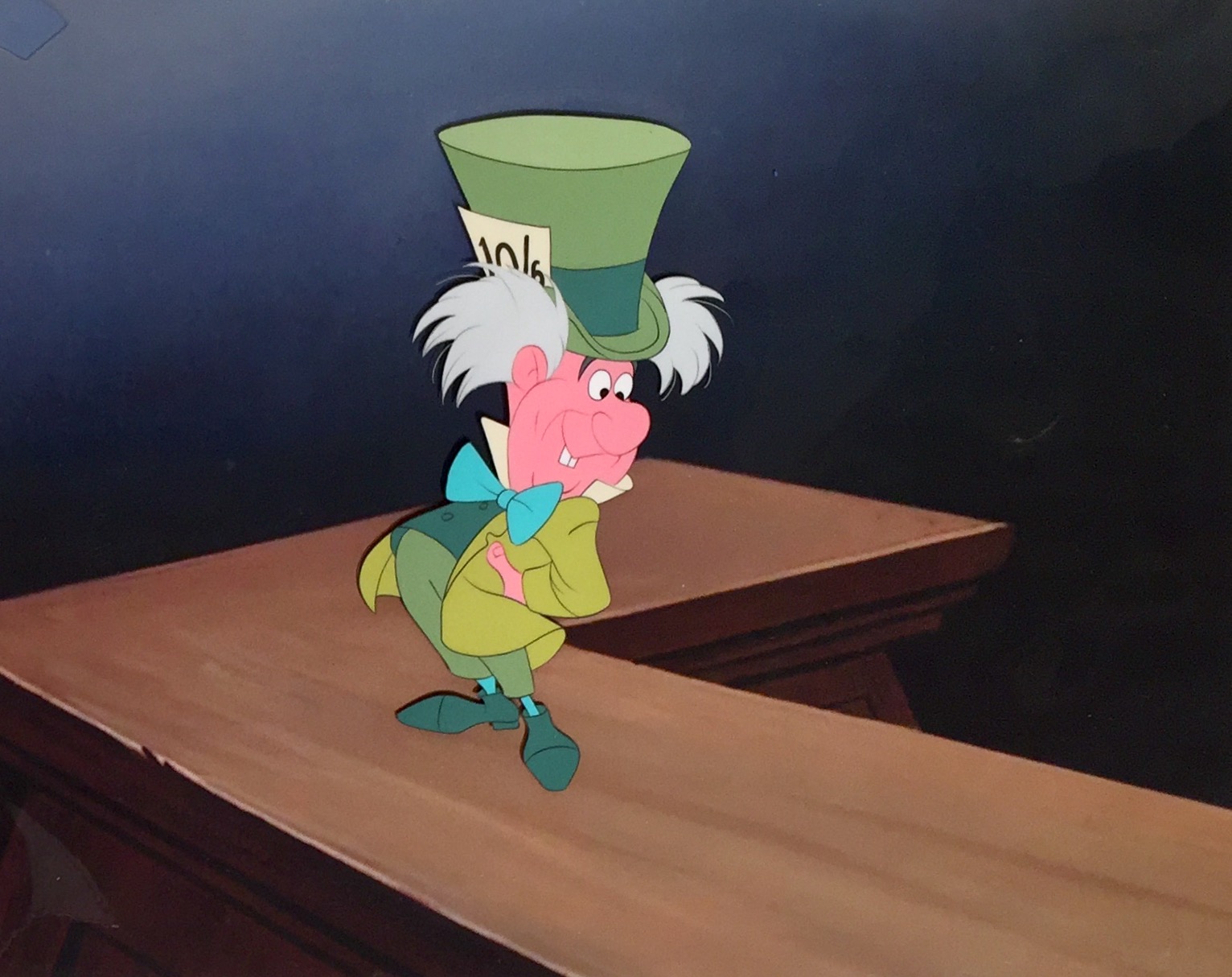 Animation Collection: Original Production Animation Cel of the Mad Hatter  from 