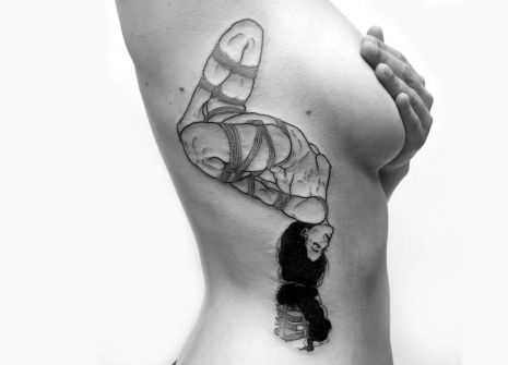erotic tattoo pics Gaping fist miami