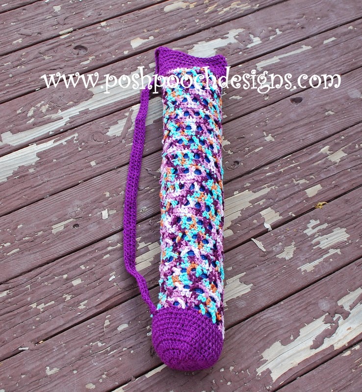 Posh Pooch Designs My Exercise UPdate and A Yoga Mat Crochet Pattern