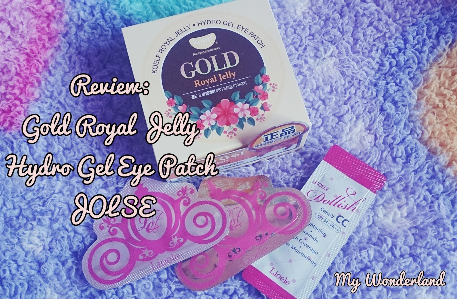 Review KOELF Gold and Royal Jelly Hydro Gel Eye Patch [Jolse] My