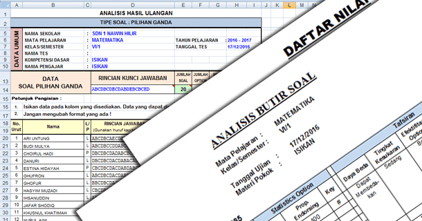 analisis butir soal k13