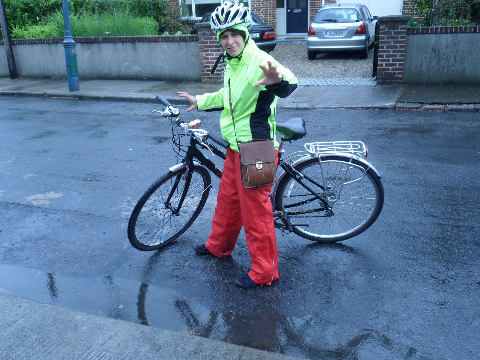 cycling in rain