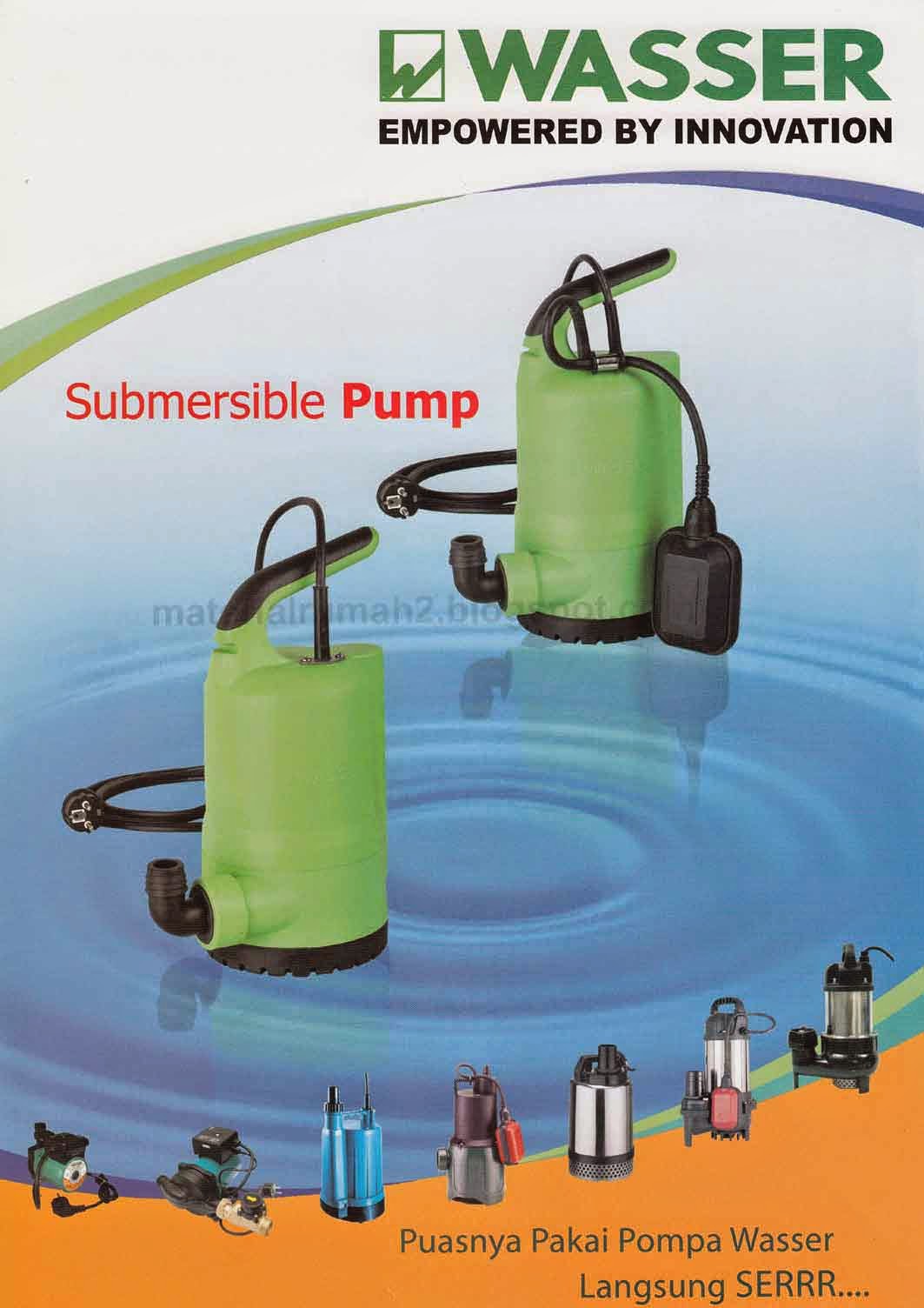 Pompa Celup WASSER (Submersible Pump)