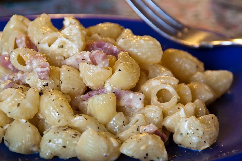 PEPITORIO Pasta Carbonara. San Sebastián