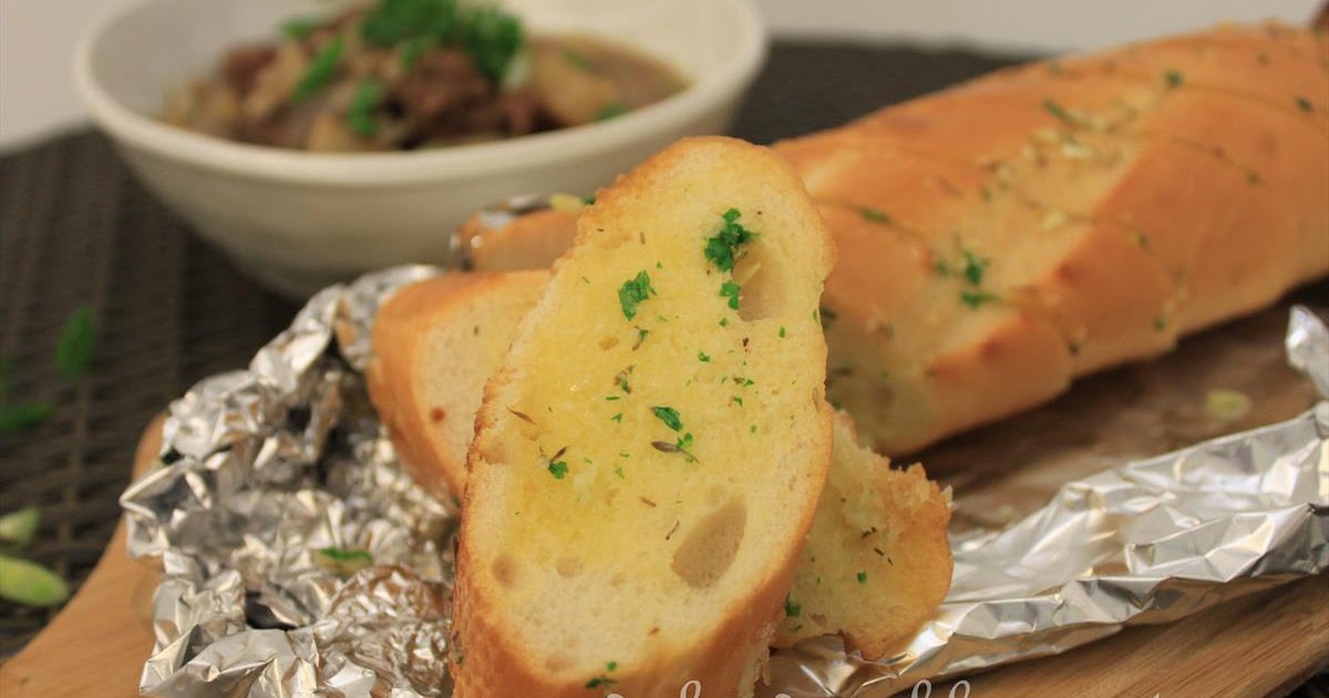 GoodyFoodies Recipe Hot Herb and Garlic Loaf (Delia Smith)