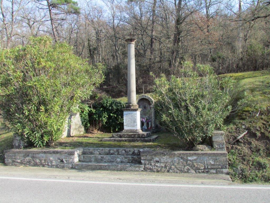 Tabernacoli italiani Castiglion Fibocchi. Madonna