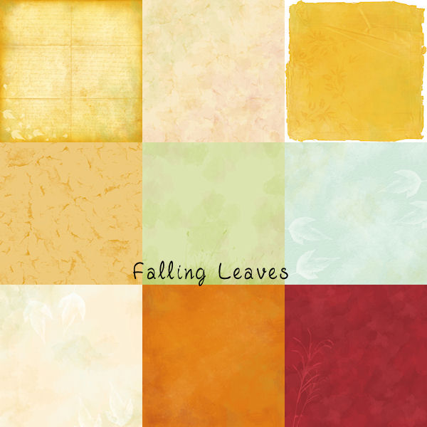 HSA - Falling Leaves papers kit