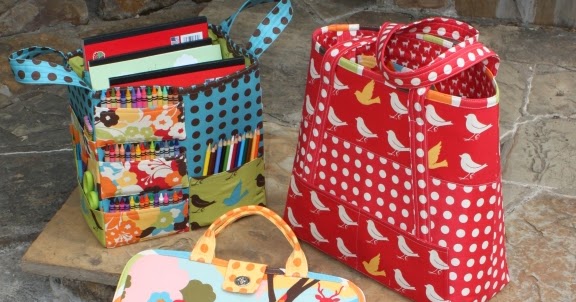 Sew Serendipity: New Spring Collection: Artful Bags & Accessories