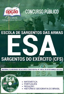 baixar Apostila Sargento do Exército EsSA (ESA) 2018