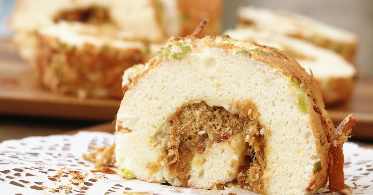 Josephine's Recipes Meat Floss Swiss Roll 肉鬆蛋糕卷