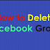 How to delete a group on Facebook you made | Delete FB group without administrator