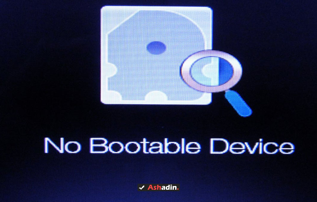 Muncul No Bootable Device di Windows? begini cara mengatasinya ASHADIN