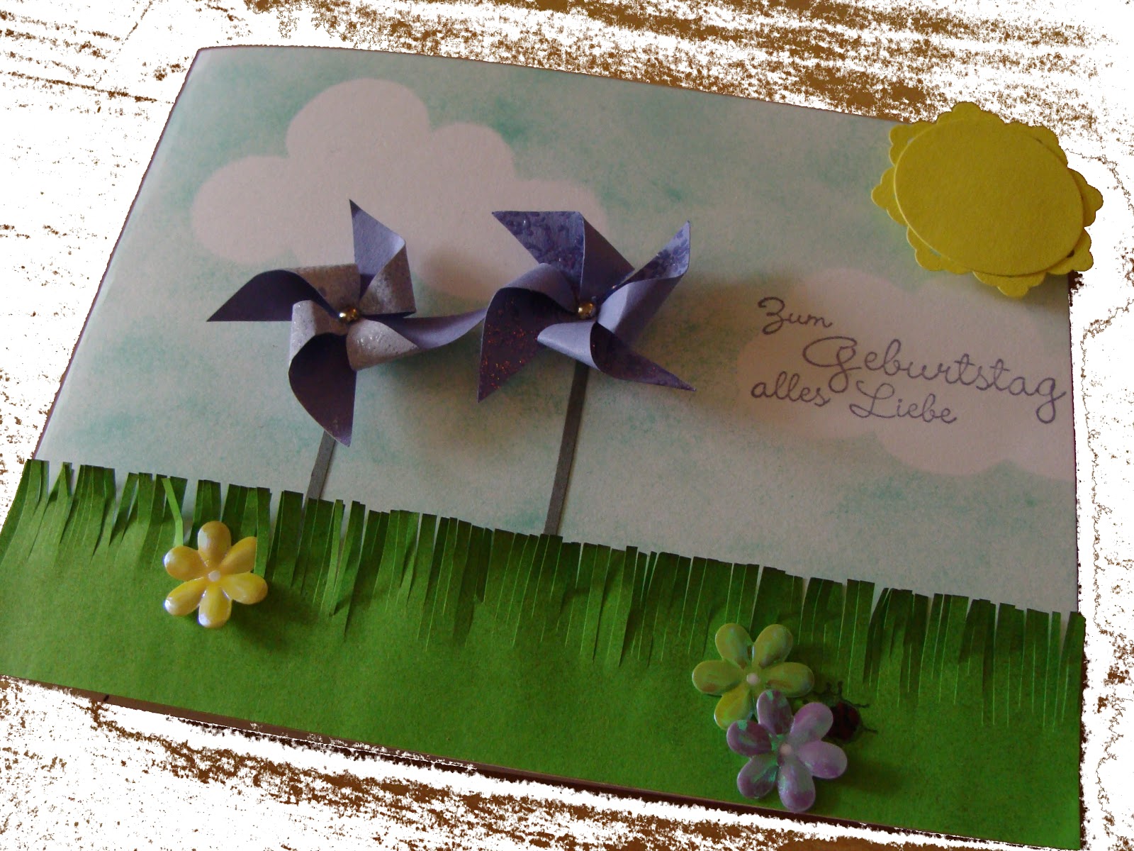 Karte zum 3. Geburtstag! | Stempelmomente