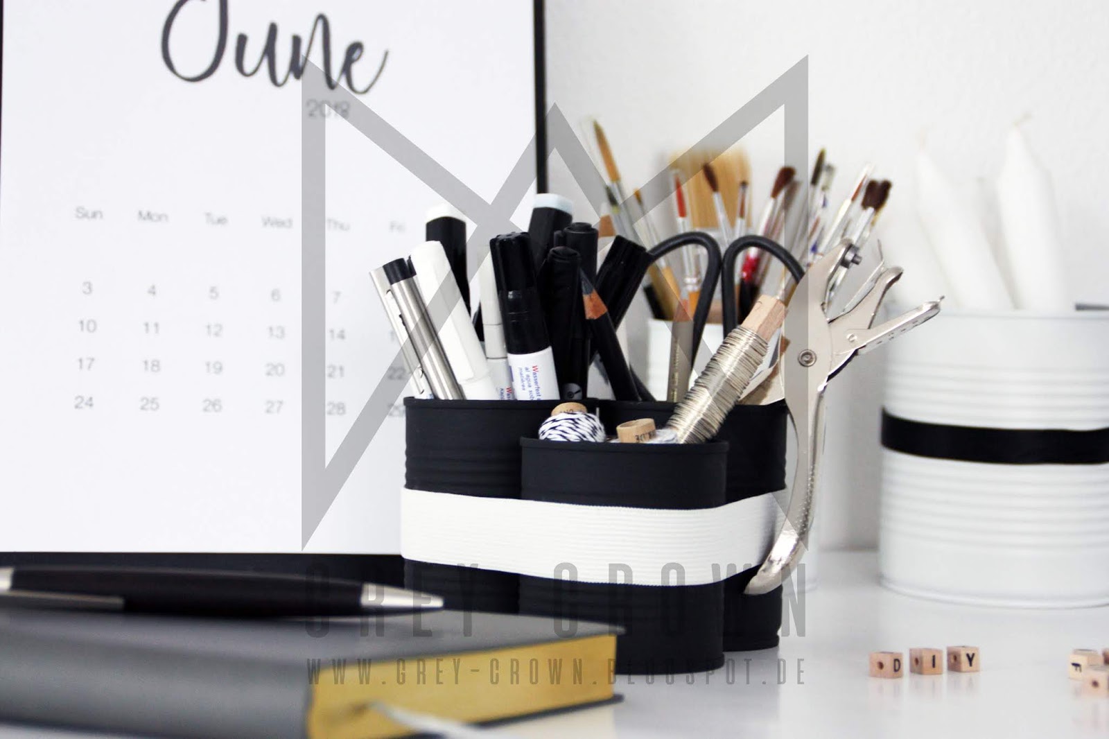 grey crown: 3 einfache DIY Ideen - Blechdosen Upcycling