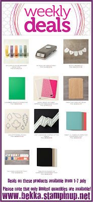 Check out the Weekly Deals at www.bekka.stampinup.net