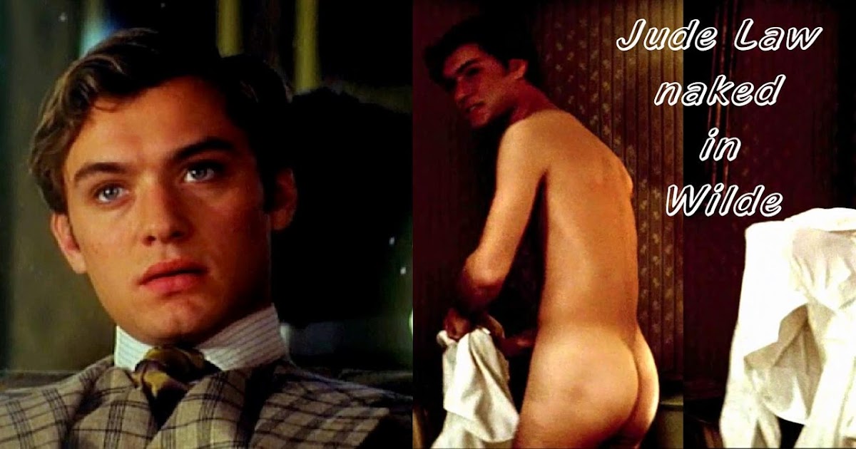 Jude Law naked in Wilde.