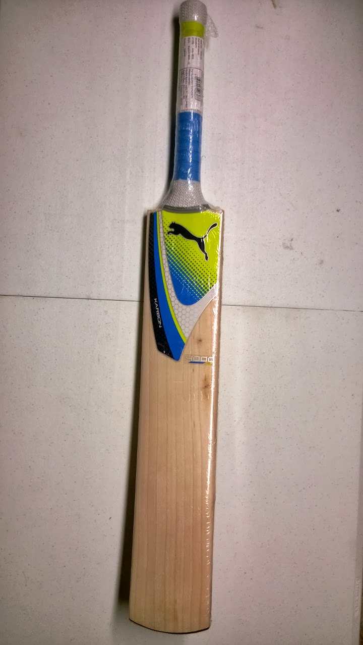 Channel Crickstore Puma Karbon 4000 English Willow Cricket Bat on www