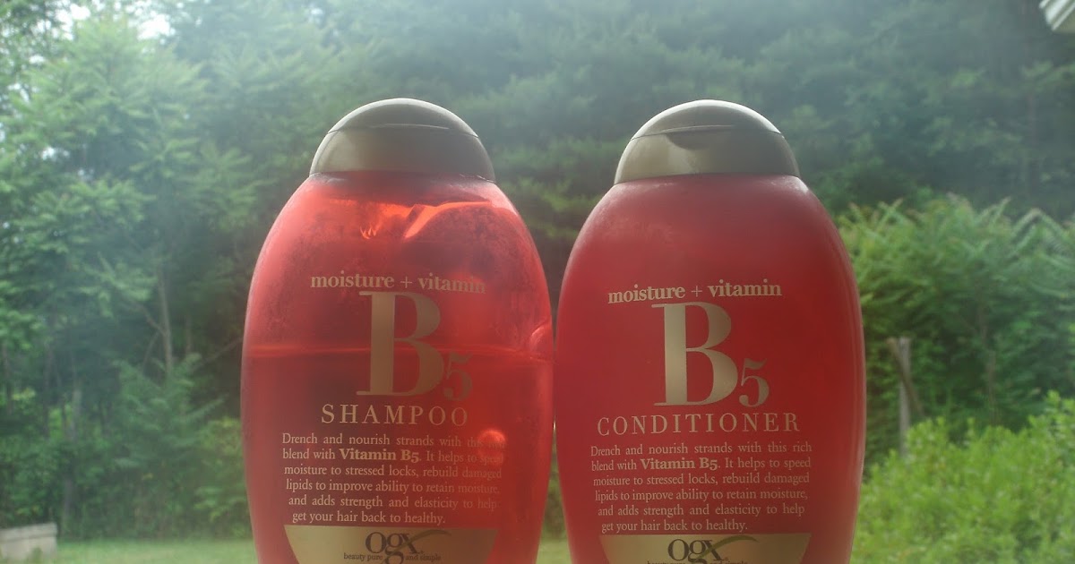 OGX Moisture + Vitamin B5 Shampoo and Conditioner Review