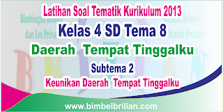 Soal Tematik Kelas 4 Sd Tema 8 Subtema 2 Keunikan Kawasan Tempat Tinggalku Dan Kunci Jawaban Bang Pedia
