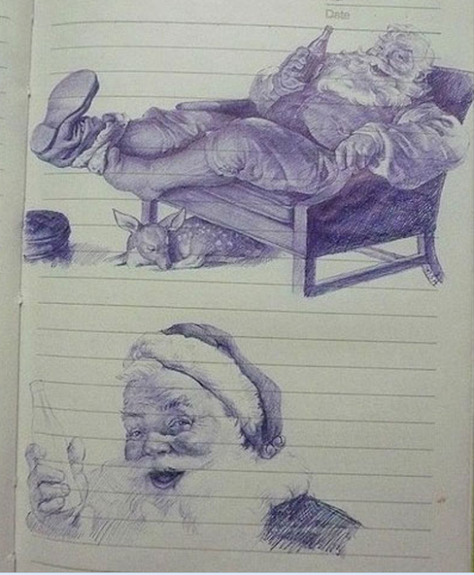 Stop The  Boring Lecture With Pen Art