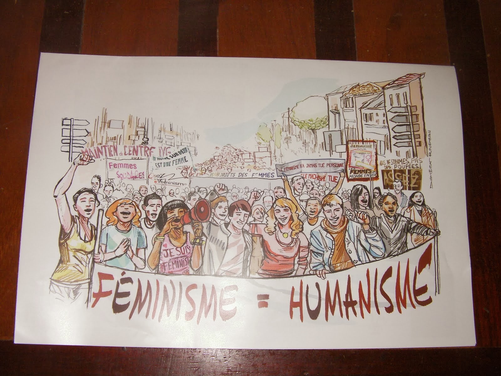 FEMINISMO = HUMANISMO