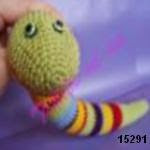 patron gratis serpiente amigurumi, free amigurumi pattern snake