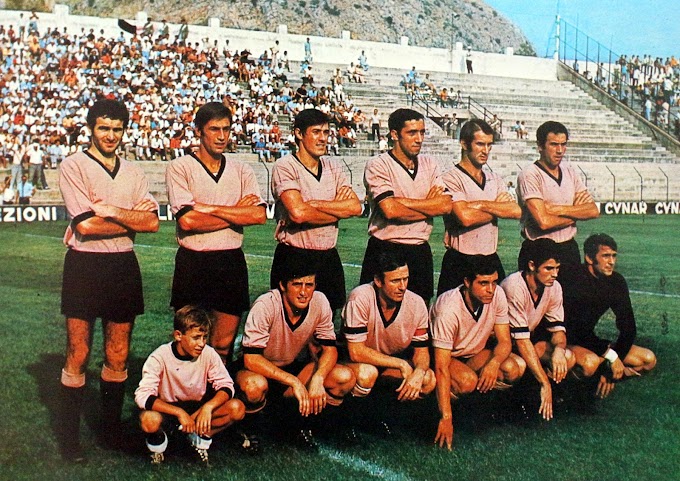 L'équipe du dimanche après-midi. S.S.C PALERMO 1969-70.