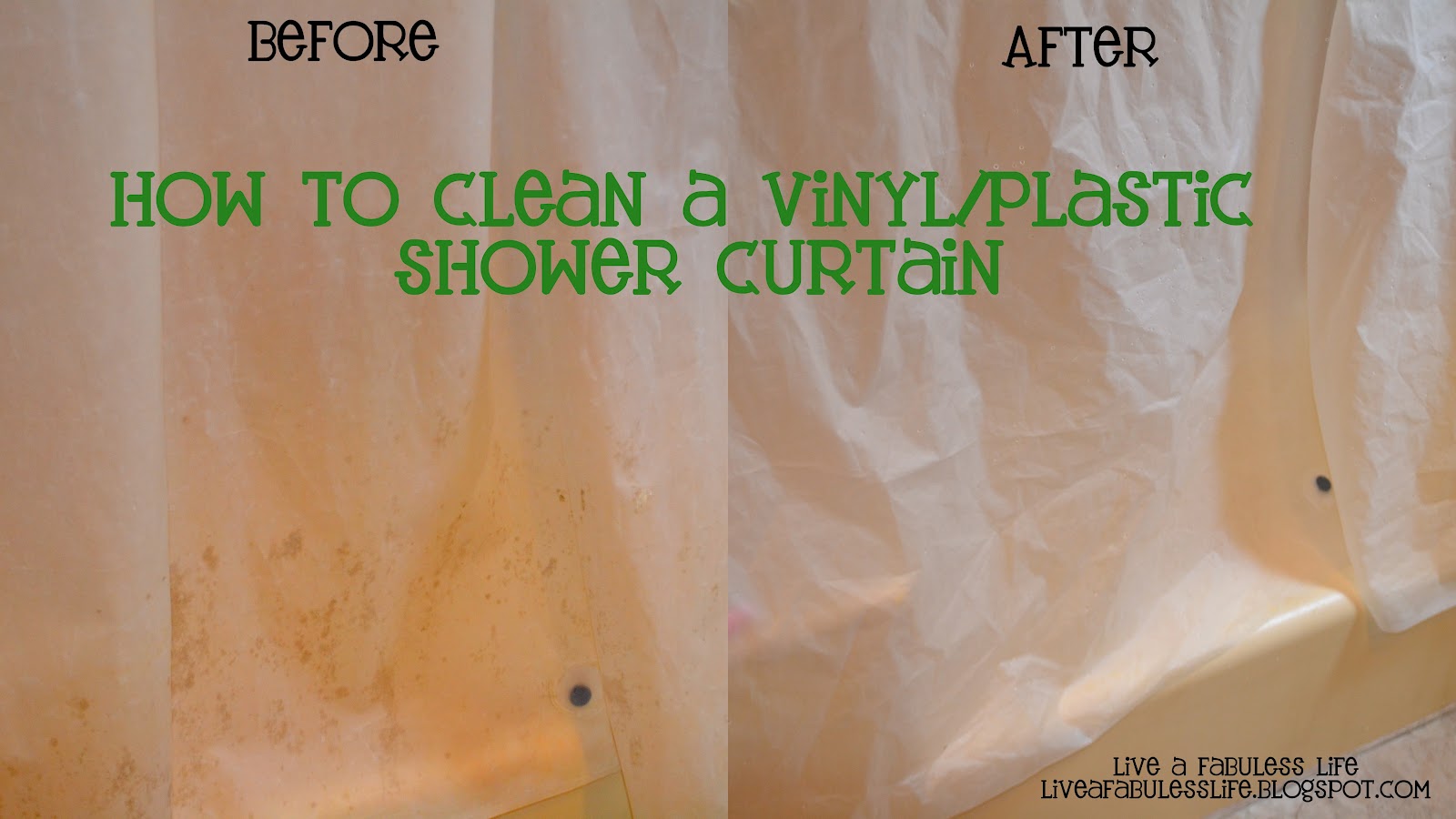 Cleaning A Shower Curtain Plastic Shower Curtains