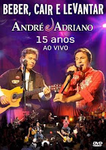 DVD - André a Adriano Beber Cair e Levantar 15 anos Ao Vivo
