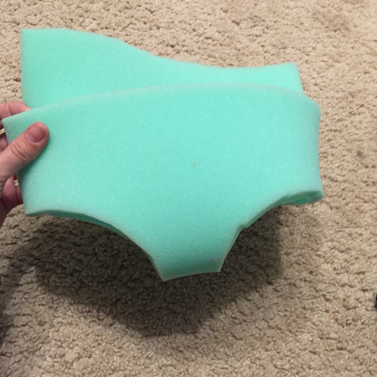 My Descent Into Nerdness My Quest to Make Latex Covered Foam Lekku
