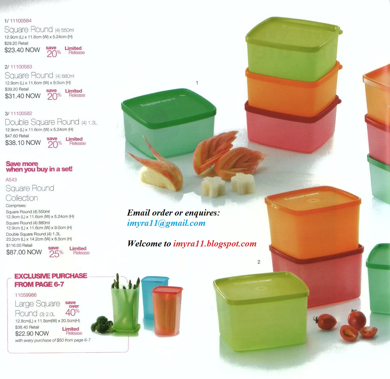 Tupperware Order Ministry of Tupperware: Tupperware Catalogue 14 May ~ 30 Jun 2012
