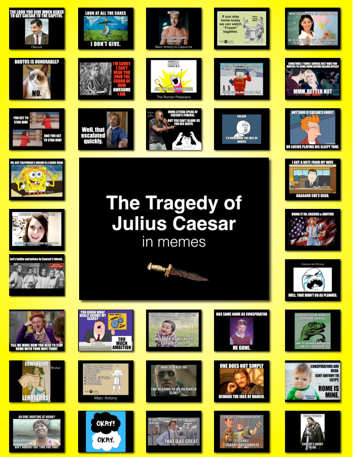Shakespeare Made Easy: Julius Caesar in Memes