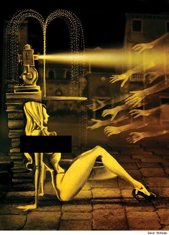 zoran rosko vacuum player: Dave McKean - She turns on the movie projector  and discovers a portal to elsewhere: a sort of lust-saturated, X-rated  version of Pan's Labyrinth