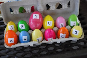 Jesus is Alive Easter egg hunt