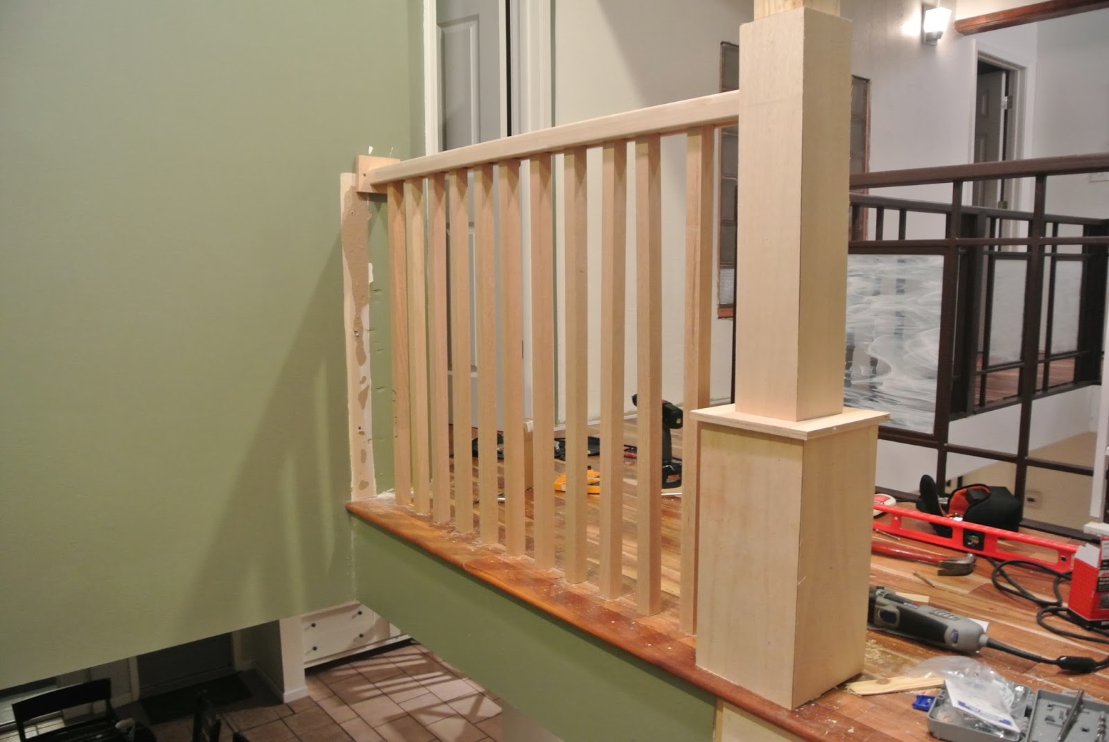 Stair Rails The Beginning The Wolven House Project