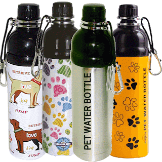 Pet water bottle drinkfles hond