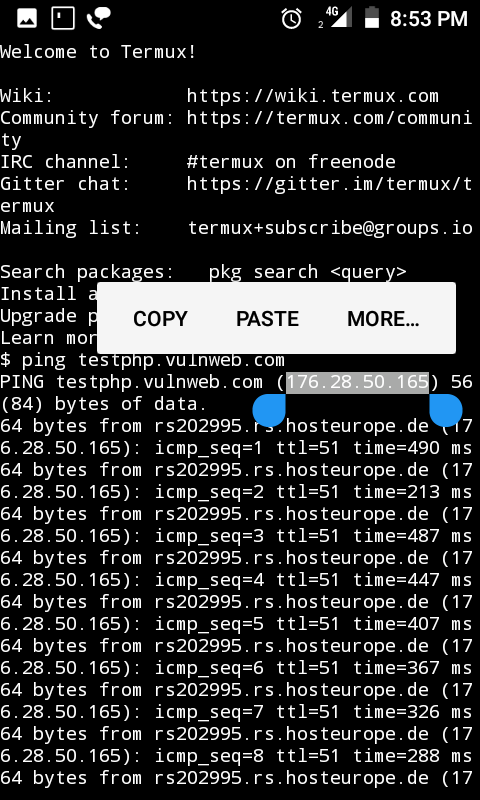 How To Find Ip Address Of Any Website Using Termux