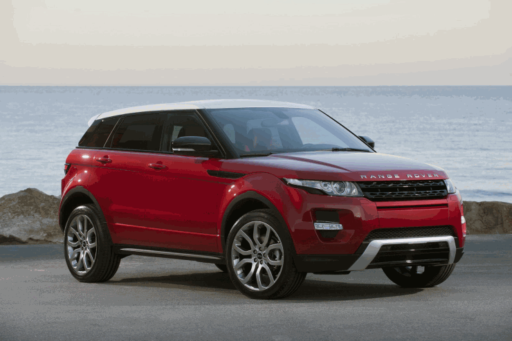 Land rover evoque coupe