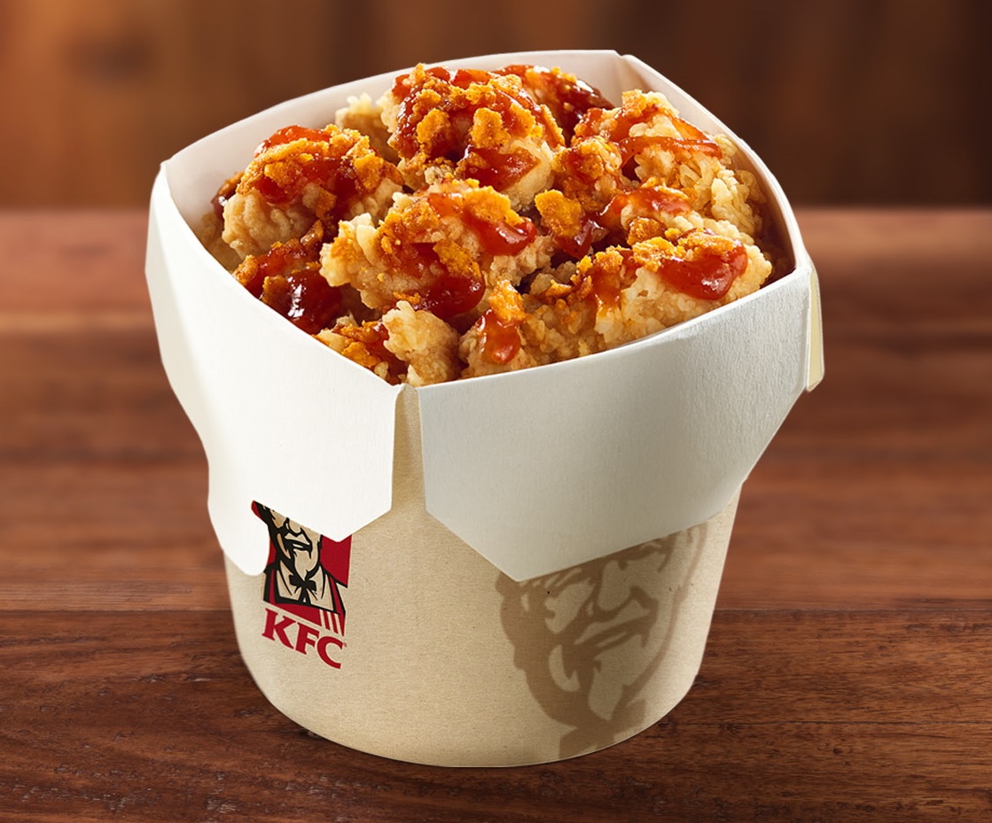 kavoniho žrádlo Křupavé Bites Pikantní mexická salsa, KFC