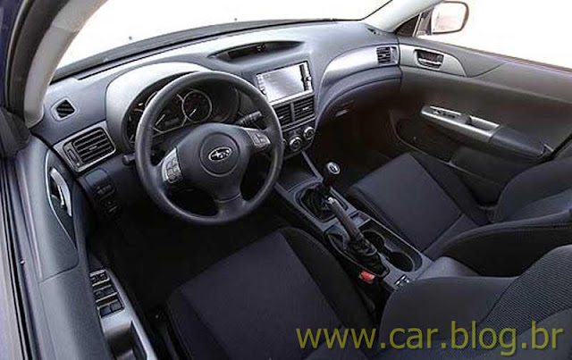 Subaru Impreza Sedan 2009 2.5 Turbo - interior