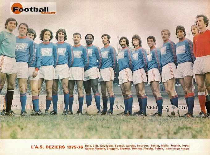 A.S BEZIERS 1975-76.
