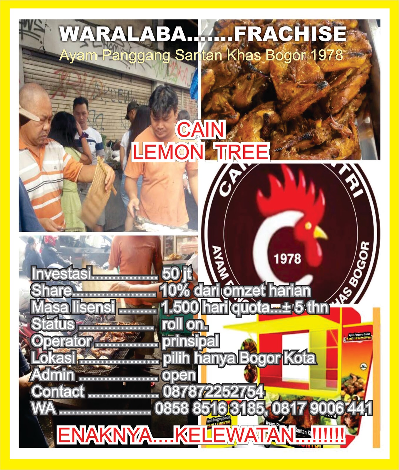 24+ Waralaba Ayam Bakar Bisnis