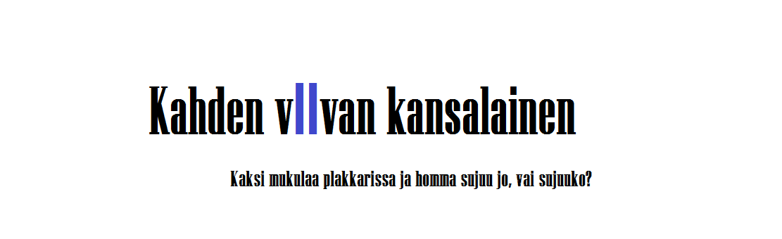 Kahden viivan kansalainen