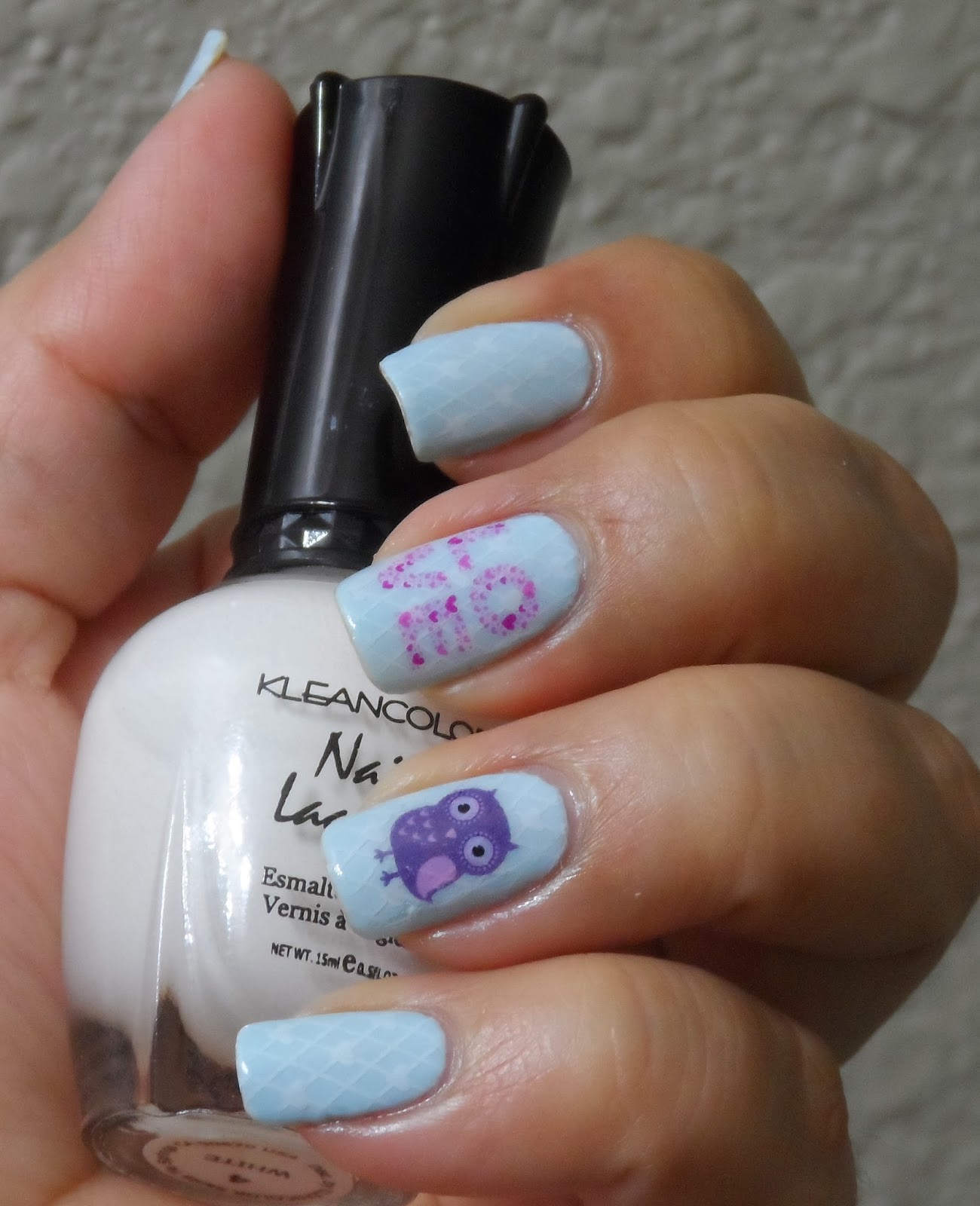 Just Me and My Nails: Blue Valentine Nails